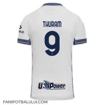 Inter Milan Marcus Thuram #9 Tricou Fotbal Replică 2024-25 Barbati Deplasare
